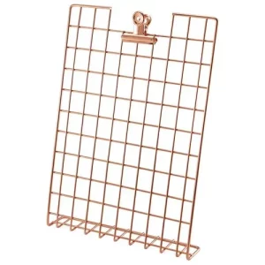 GenWare Wire A4 Menu Holder Copper
