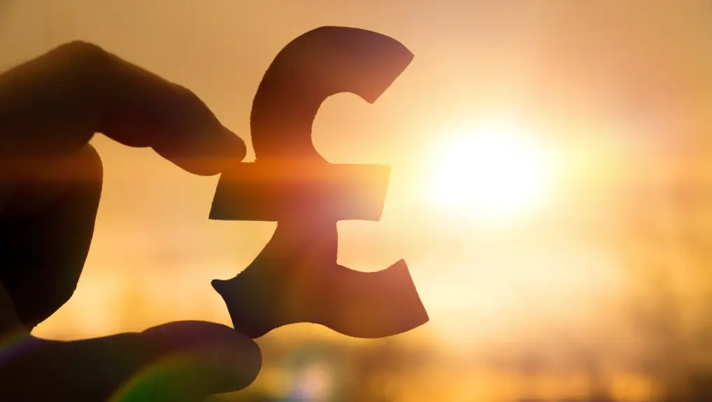 image of a silhouette symbol of the British pound sterling in hand against the background of the dawn- local economy and trust- local catering supplier advantages-
local catering equipment suppliers uk