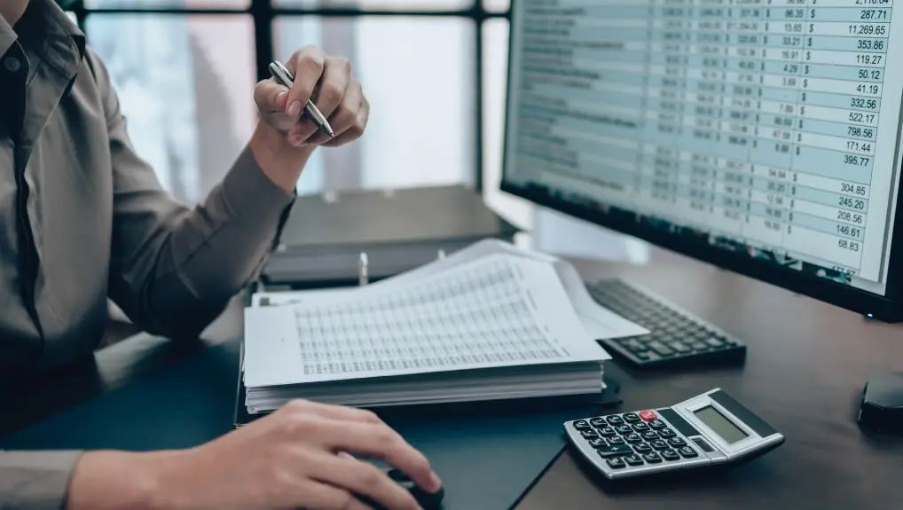  Accounting and Financial concept. bulk discounts trade accounts catering