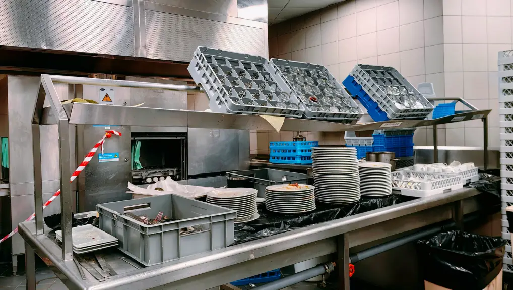 Image of restaurant inventory count for kitchenware