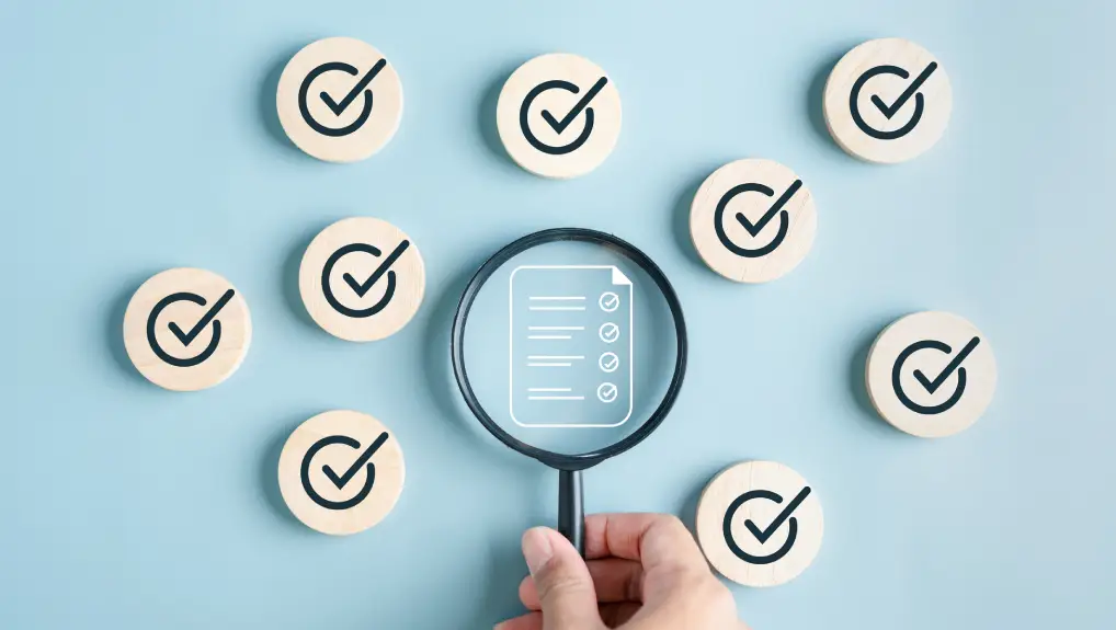 Image of digital form checklist Assessing Supplier Quality Standards