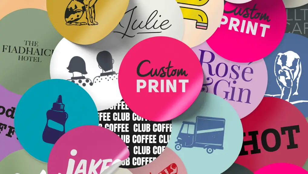 Image of Vegware Branded and Custom stickers