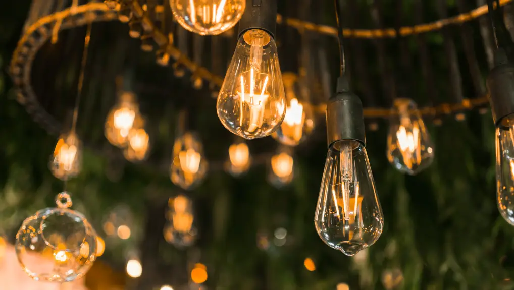 Beautiful warm incandescent led string light used as part of bar decor.
weatherproof bar accessories guide