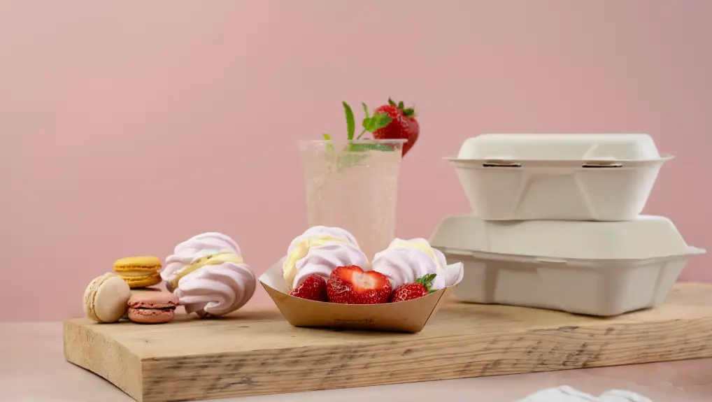 Image of Vegware eco-friendly catering supplies.
eco friendly disposable catering supplies