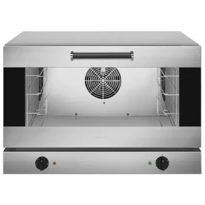 Silver Smeg branded convection oven