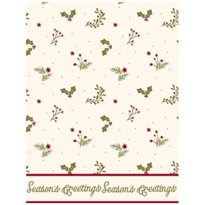 Swantex Burgundy Seasons Greetings Sft Slip