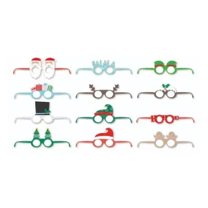 Swantex Card Christmas Glasses