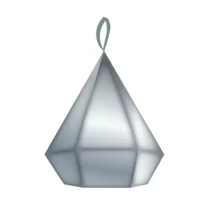 Swantex Silver Diamond Cracker O Content 15cm/6"