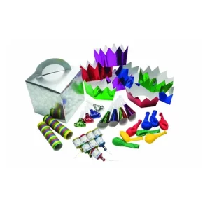 Swantex Silver Snowflakes 8 Person Party Kit