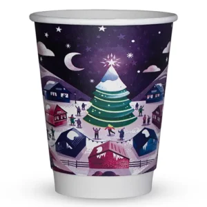 Vegware 79-Series Christmas Cup 230ml/8oz