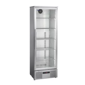 Prodis Low Energy Single Door Stainless Steel Finish Upright Bottle Cooler