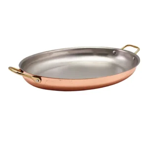 GenWare Copper Plated Oval Dish 37.5 x 26cm/15 x 10"