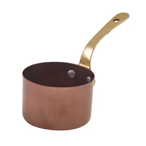GenWare Copper Vintage Steel Mini Sauce Pan 7.8 x 4.5cm/3 x 2"