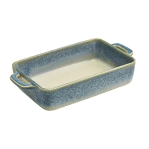 GenWare Forge Coast Stoneware Rectangular Dish 16 x 10.5 x 4cm/16 x 4 x 1.5"