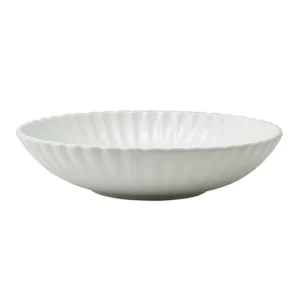 GenWare Incise Porcelain Scalloped Coupe Bowl 20cm/8"