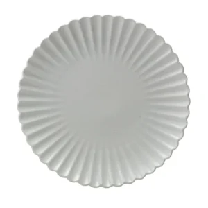 GenWare Incise Porcelain Scalloped Coupe Plate 30cm/12"