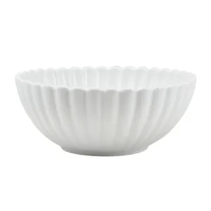 GenWare Incise Porcelain Scalloped Side Bowl 16cm/6"
