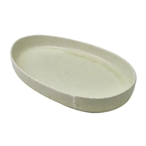 GenWare Kozo Porcelain Shiro Oval Plate 28cm/11"