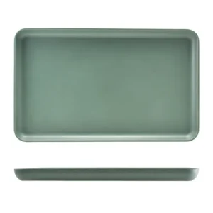 GenWare Melamine Green Jute Platter GN 1/1
