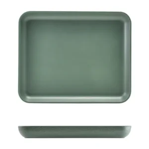 GenWare Melamine Green Jute Platter GN 1/2