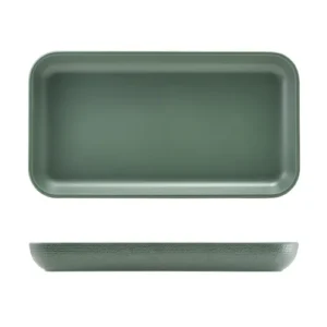 GenWare Melamine Green Jute Platter GN 1/3