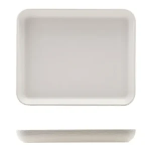 GenWare Melamine White Jute Platter GN 1/2
