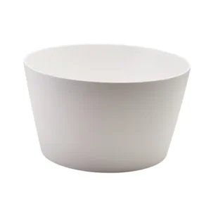 GenWare Melamine White Tableau Conical Buffet Bowl 26.5 x 15cm/10.5 x 6"