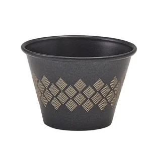 GenWare Metallic Black Diamond Ramekin 71ml/ 2.5oz
