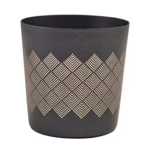 GenWare Metallic Black Diamond Serving Cup 8.5 x 8.5cm/3 x 3"