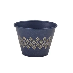 GenWare Metallic Blue Diamond Ramekin 71ml/ 2.5oz