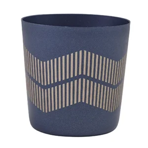 GenWare Metallic Blue Lined Serving Cup 8.5 x 8.5cm/3 x 3"