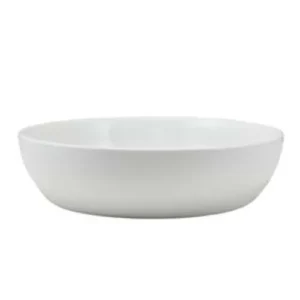 GenWare Porcelain Flat Curved Bowl 23cm/9"