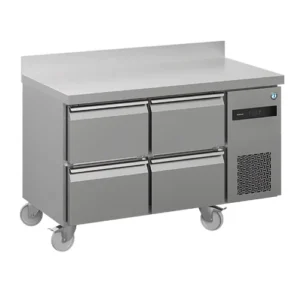 Hoshizaki Advance 2 Section Refrigerated Counter With Splashback 1/1 Gn 128 Litres