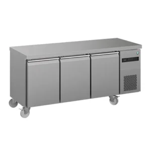 Hoshizaki Advance 3-Section Refrigerated Counter With Splashback 1/1 Gn 257 Litres