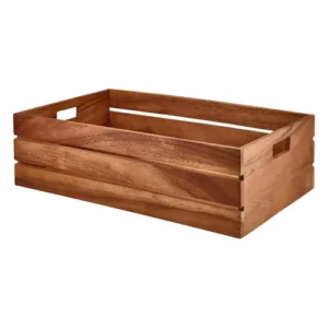 GenWare Acacia Wood Box/Riser GN 1/1
