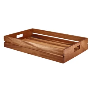 GenWare Acacia Wood Low Box/Riser GN 1/1
