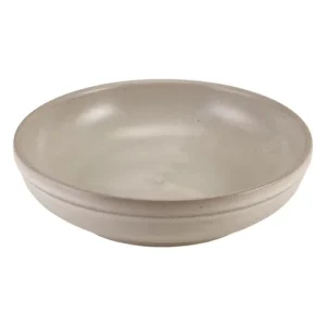 GenWare Antigo Porcelain Coupe Bowl Cinza 23cm/9.06"