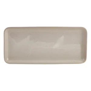 GenWare Antigo Porcelain Narrow Rectangular Platter Cinza 31 x 14cm/12.20 x 5.51"