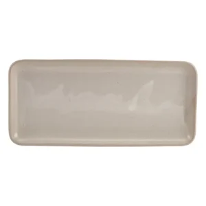 GenWare Antigo Porcelain Narrow Rectangular Platter Cinza 36 x 16.5cm/14.17 x 6.50"