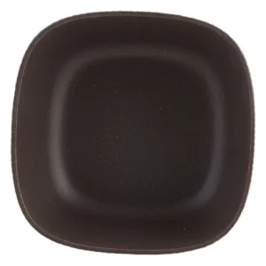 GenWare Aria Melamine Square Buffet Bowl Black 18.5cm/7.28"