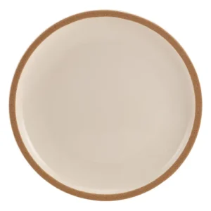 GenWare Kava Stoneware Coupe Plate White 20cm/7.87"