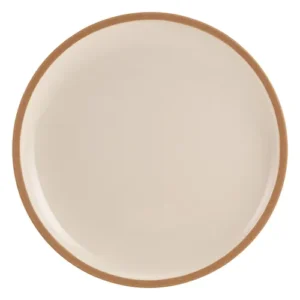 GenWare Kava Stoneware Coupe Plate White 26cm/10.24"