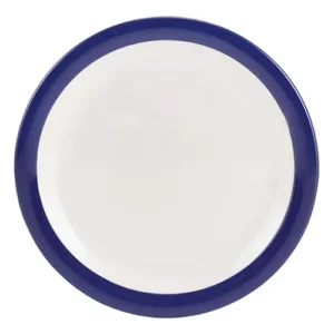 GenWare Melamine Plate Blue Band 16cm/6.30"