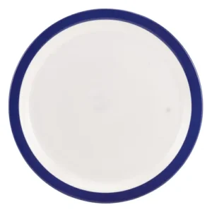 GenWare Melamine Plate Blue Band 22.5cm/8.86"