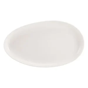 GenWare Porcelain Organic Oval Plate 34.5cm/13.58"