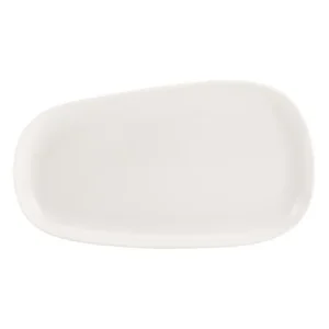 GenWare Porcelain Organic Rectangular Plate 24cm/9.45"