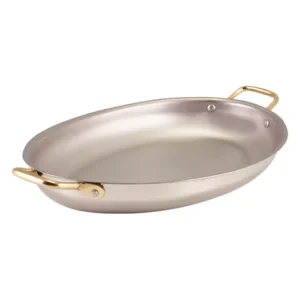 GenWare Stainless Steel Oval Dish 34 x 23cm/13.39 x 9.06"