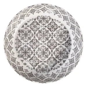 GenWare Talavera Melamine Buffet Bowl Grey 35 x 7.5cm/13.78 x 2.95"