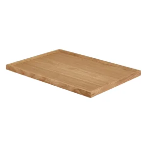 GenWare Wood Veneer Amenity Tray Light