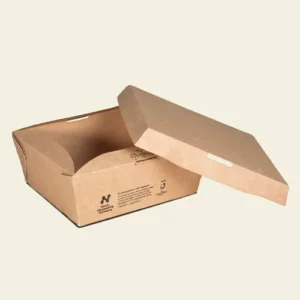 Notpla Clip & Close Food Box 1000ml/33.8oz